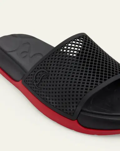 Christian Louboutin Men's Easy Breezy Rubber Slides | Thumbnail 3 Christian Louboutin Men's Easy Breezy Rubber Slides | Thumbnail 3