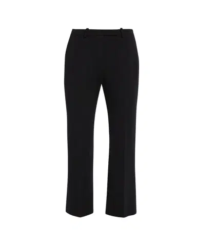Loro Piana Darry Kickflare-Leg Crop Trousers | Thumbnail 1