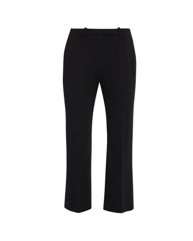 Darry Kickflare-Leg Crop Trousers