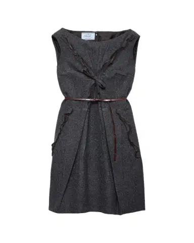 Prada Shetland Wool Dress | Thumbnail 1 Prada Shetland Wool Dress | Thumbnail 1