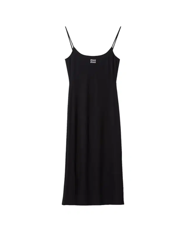 Logo Midi Tank Dress