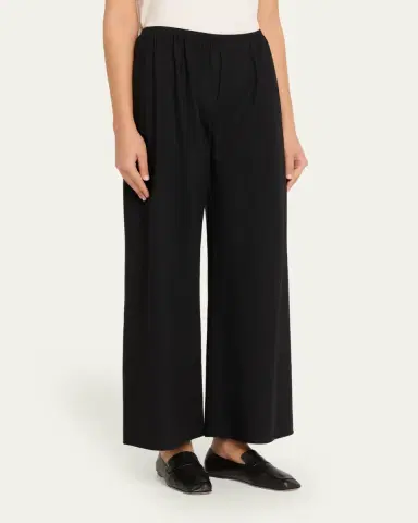 The Row Gala Wool Wide-Leg Pull-On Pants | Thumbnail 4 The Row Gala Wool Wide-Leg Pull-On Pants | Thumbnail 4