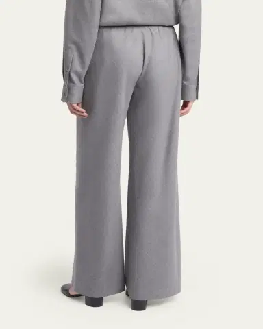 The Row Gala Wool Wide-Leg Pull-On Pants | Thumbnail 7 The Row Gala Wool Wide-Leg Pull-On Pants | Thumbnail 7