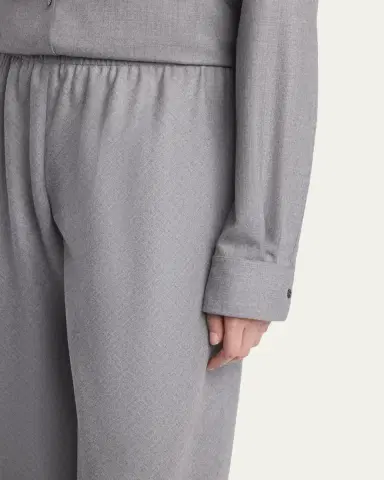 The Row Gala Wool Wide-Leg Pull-On Pants | Thumbnail 9 The Row Gala Wool Wide-Leg Pull-On Pants | Thumbnail 9