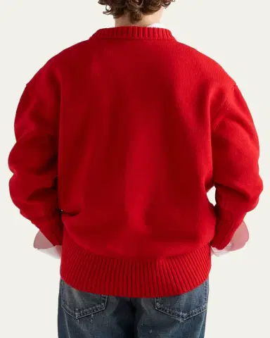 Prada Wool Bow Crewneck Sweater | Thumbnail 3 Prada Wool Bow Crewneck Sweater | Thumbnail 3