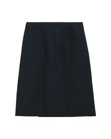Prada Pleated Slits Midi Skirt | Thumbnail 1