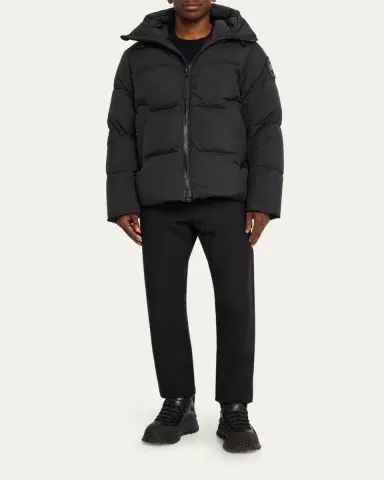 Canada Goose Men's Crofton Matte Nylon Hooded Puffer Jacket | Thumbnail 2 Canada Goose Men's Crofton Matte Nylon Hooded Puffer Jacket | Thumbnail 2