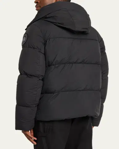 Canada Goose Men's Crofton Matte Nylon Hooded Puffer Jacket | Thumbnail 3 Canada Goose Men's Crofton Matte Nylon Hooded Puffer Jacket | Thumbnail 3