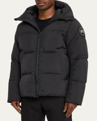Canada Goose Men's Crofton Matte Nylon Hooded Puffer Jacket | Thumbnail 4 Canada Goose Men's Crofton Matte Nylon Hooded Puffer Jacket | Thumbnail 4