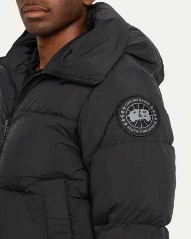 Canada Goose Men's Crofton Matte Nylon Hooded Puffer Jacket | Thumbnail 5 Canada Goose Men's Crofton Matte Nylon Hooded Puffer Jacket | Thumbnail 5