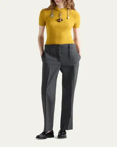 Prada Rush Stitch Pants | Thumbnail 2 Prada Rush Stitch Pants | Thumbnail 2