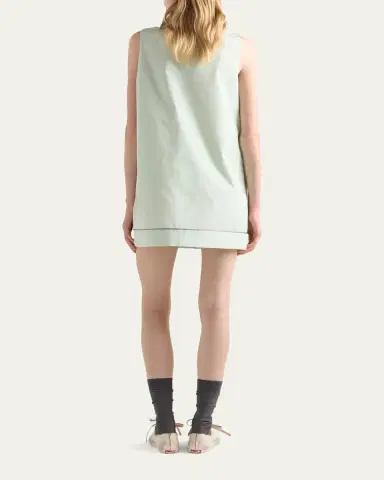 Prada Cotton Mini Dress | Thumbnail 3