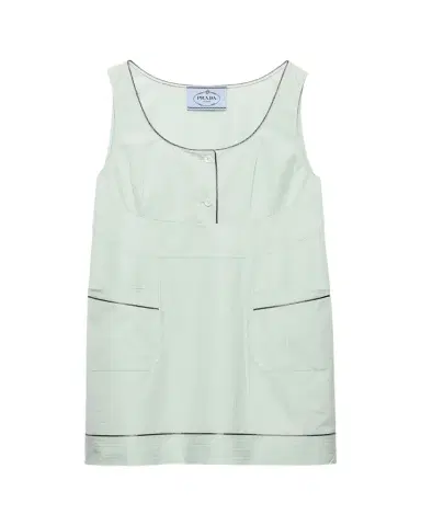 Prada Cotton Mini Dress | Thumbnail 1