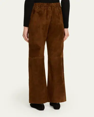 AEXAE Suede Straight-Leg Pants | Thumbnail 3 AEXAE Suede Straight-Leg Pants | Thumbnail 3