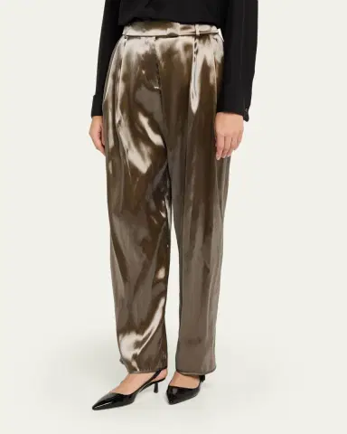 Giorgio Armani Liquid Silk Trousers | Thumbnail 4 Giorgio Armani Liquid Silk Trousers | Thumbnail 4