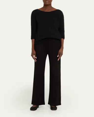 Vince Knit Wide-Leg Pants | Thumbnail 2 Vince Knit Wide-Leg Pants | Thumbnail 2