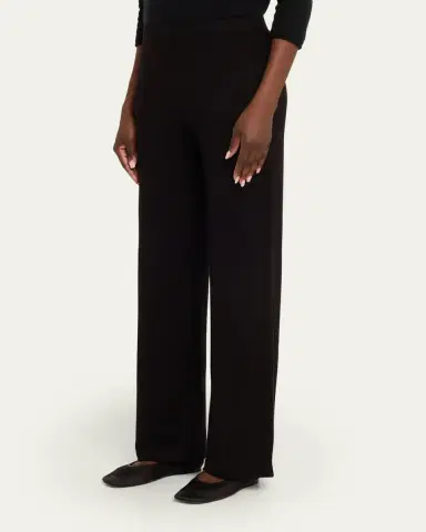 Vince Knit Wide-Leg Pants | Thumbnail 4 Vince Knit Wide-Leg Pants | Thumbnail 4