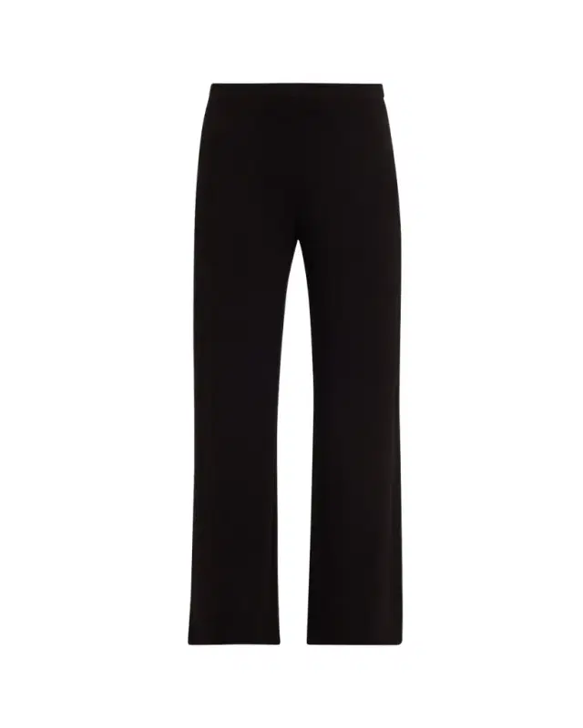 Knit Wide-Leg Pants