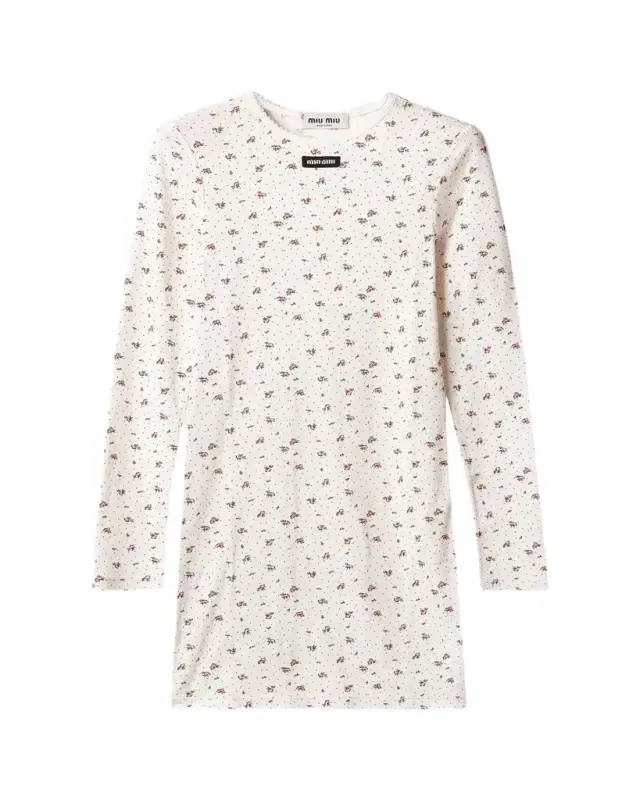 Floral Cotton Jersey T-Shirt