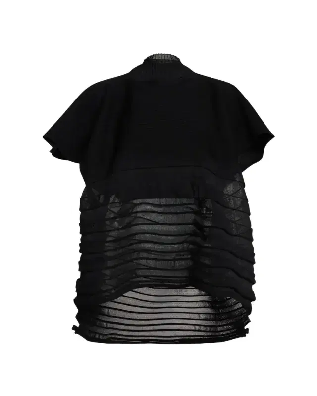 Moving Sheer Knit Top