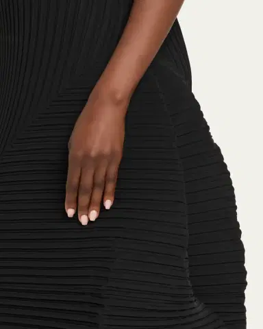 Issey Miyake Folded Pleats Sleeveless Midi Dress | Thumbnail 5 Issey Miyake Folded Pleats Sleeveless Midi Dress | Thumbnail 5