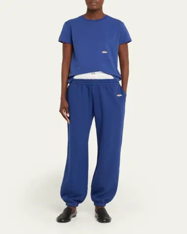 Hommegirls x Fruit Of The Loom Peekaboo Boxer Straight-Leg Ankle Sweatpants | Thumbnail 2
