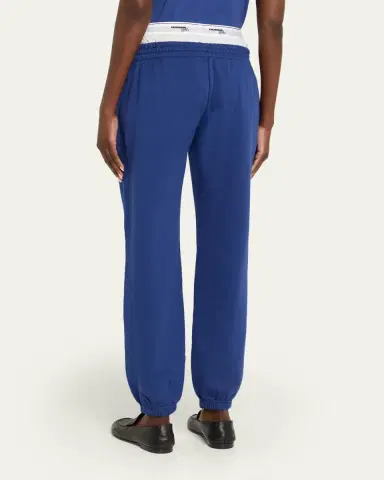 Hommegirls x Fruit Of The Loom Peekaboo Boxer Straight-Leg Ankle Sweatpants | Thumbnail 3