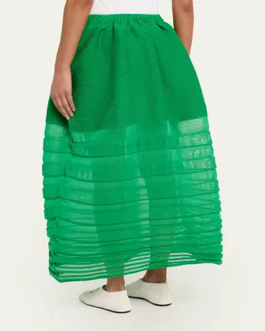 Issey Miyake Moving Sheer Knit Maxi Skirt | Thumbnail 7 Issey Miyake Moving Sheer Knit Maxi Skirt | Thumbnail 7