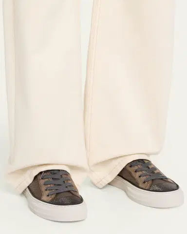 Brunello Cucinelli Monili Knit Low-Top Sneakers | Thumbnail 2 Brunello Cucinelli Monili Knit Low-Top Sneakers | Thumbnail 2