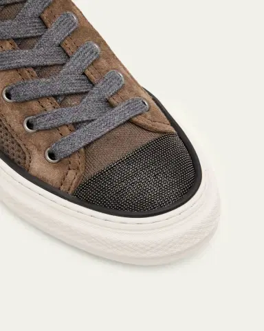 Brunello Cucinelli Monili Knit Low-Top Sneakers | Thumbnail 5 Brunello Cucinelli Monili Knit Low-Top Sneakers | Thumbnail 5