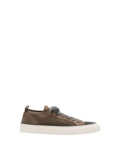 Brunello Cucinelli Monili Knit Low-Top Sneakers | Thumbnail 1 Brunello Cucinelli Monili Knit Low-Top Sneakers | Thumbnail 1