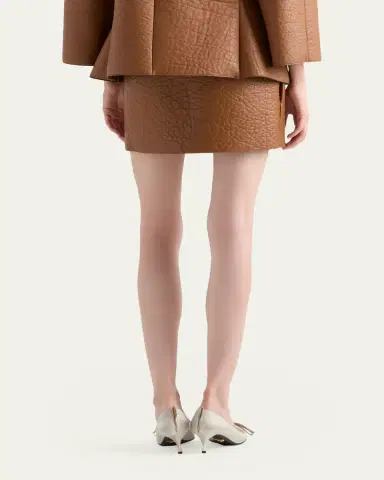 Prada Nappa Leather Mini Skirt | Thumbnail 6 Prada Nappa Leather Mini Skirt | Thumbnail 6