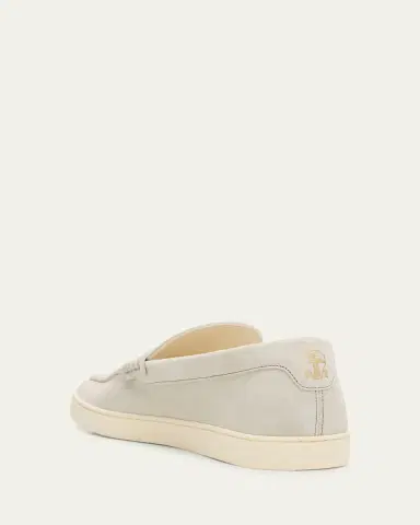 Brunello Cucinelli Men's Suede Loafer Sneakers | Thumbnail 2 Brunello Cucinelli Men's Suede Loafer Sneakers | Thumbnail 2