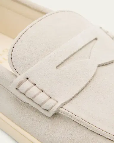 Brunello Cucinelli Men's Suede Loafer Sneakers | Thumbnail 3 Brunello Cucinelli Men's Suede Loafer Sneakers | Thumbnail 3