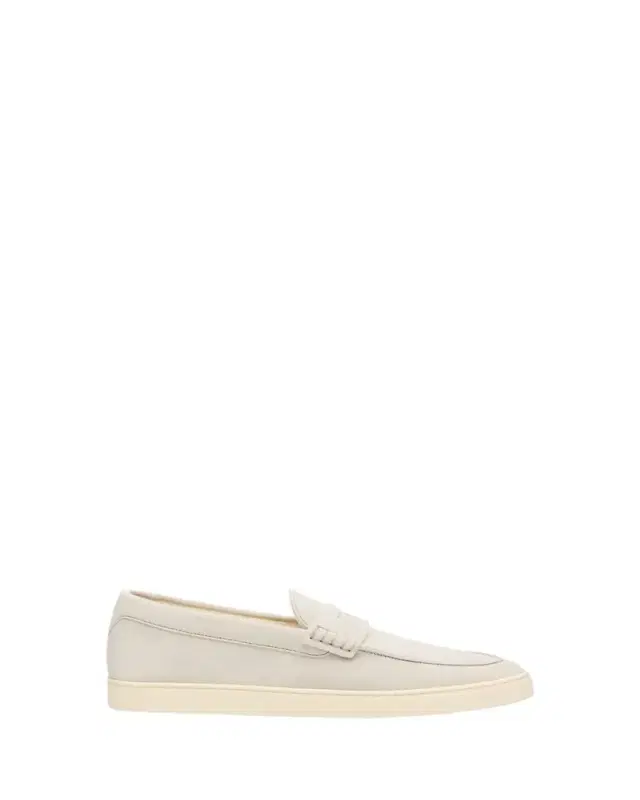 Brunello Cucinelli Men's Suede Loafer Sneakers