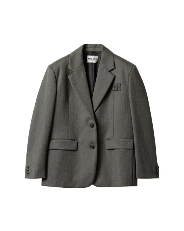 Single-Breasted Blazer Jacket