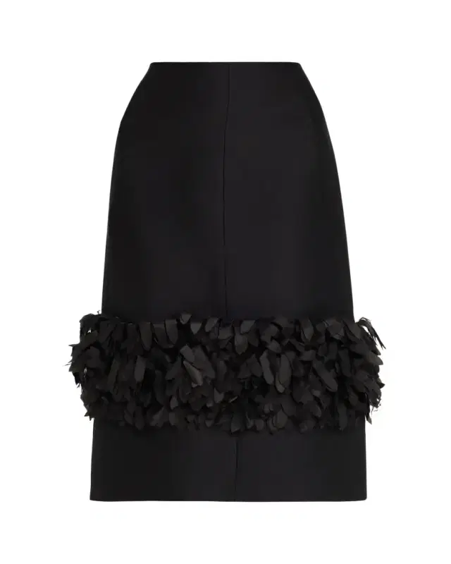 Toteme Petal Embellished Pencil Skirt