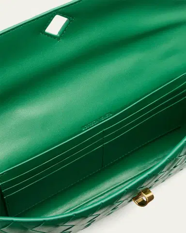 Bottega Veneta Long Andiamo Clutch Bag with Handle | Thumbnail 4