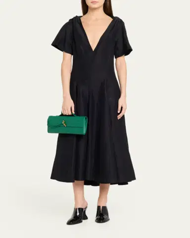 Bottega Veneta Long Andiamo Clutch Bag with Handle | Thumbnail 5