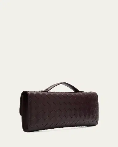 Bottega Veneta Long Andiamo Clutch Bag with Handle | Thumbnail 11