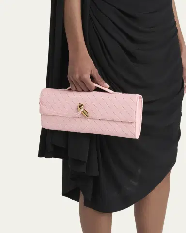 Bottega Veneta Long Andiamo Clutch Bag with Handle | Thumbnail 6