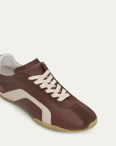 PIERRE HARDY Jump Mixed Leather Sneakers | Thumbnail 3