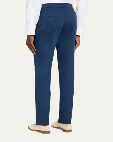 Brunello Cucinelli Men's Italian-Fit Denim Five-Pocket Pants | Thumbnail 11 Brunello Cucinelli Men's Italian-Fit Denim Five-Pocket Pants | Thumbnail 11