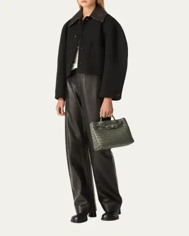 Bottega Veneta Andiamo Small Leather Top-Handle Bag | Thumbnail 9 Bottega Veneta Andiamo Small Leather Top-Handle Bag | Thumbnail 9