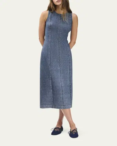 rag & bone Mirmar Ponte Midi Dress | Thumbnail 2 rag & bone Mirmar Ponte Midi Dress | Thumbnail 2
