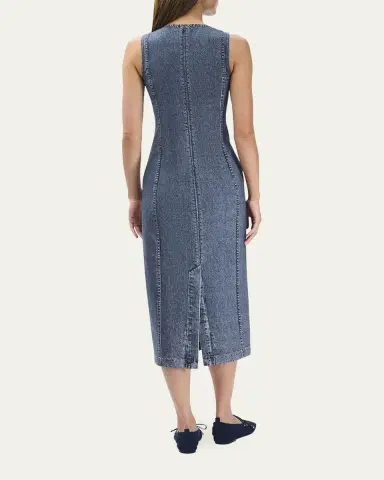 rag & bone Mirmar Ponte Midi Dress | Thumbnail 3 rag & bone Mirmar Ponte Midi Dress | Thumbnail 3