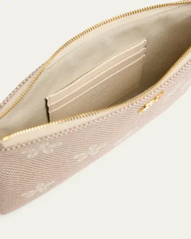 Valentino Garavani Eyelet-Embroidered Canvas Clutch Bag | Thumbnail 4 Valentino Garavani Eyelet-Embroidered Canvas Clutch Bag | Thumbnail 4