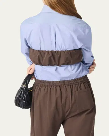 Miu Miu Strapless Bubble Bandeau Top | Thumbnail 3 Miu Miu Strapless Bubble Bandeau Top | Thumbnail 3
