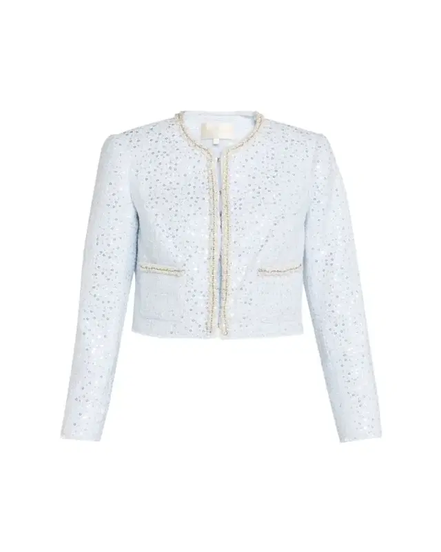 Kelli Sequined Tweed Jacket