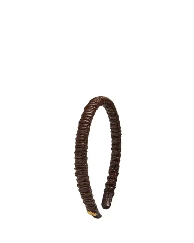 Lele Sadoughi Jessie Faux Leather Headband
